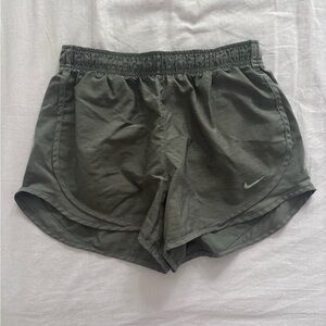 Nike Grey Tempo Dri-FIT Mid-Rise Brief-Lined Running Shorts